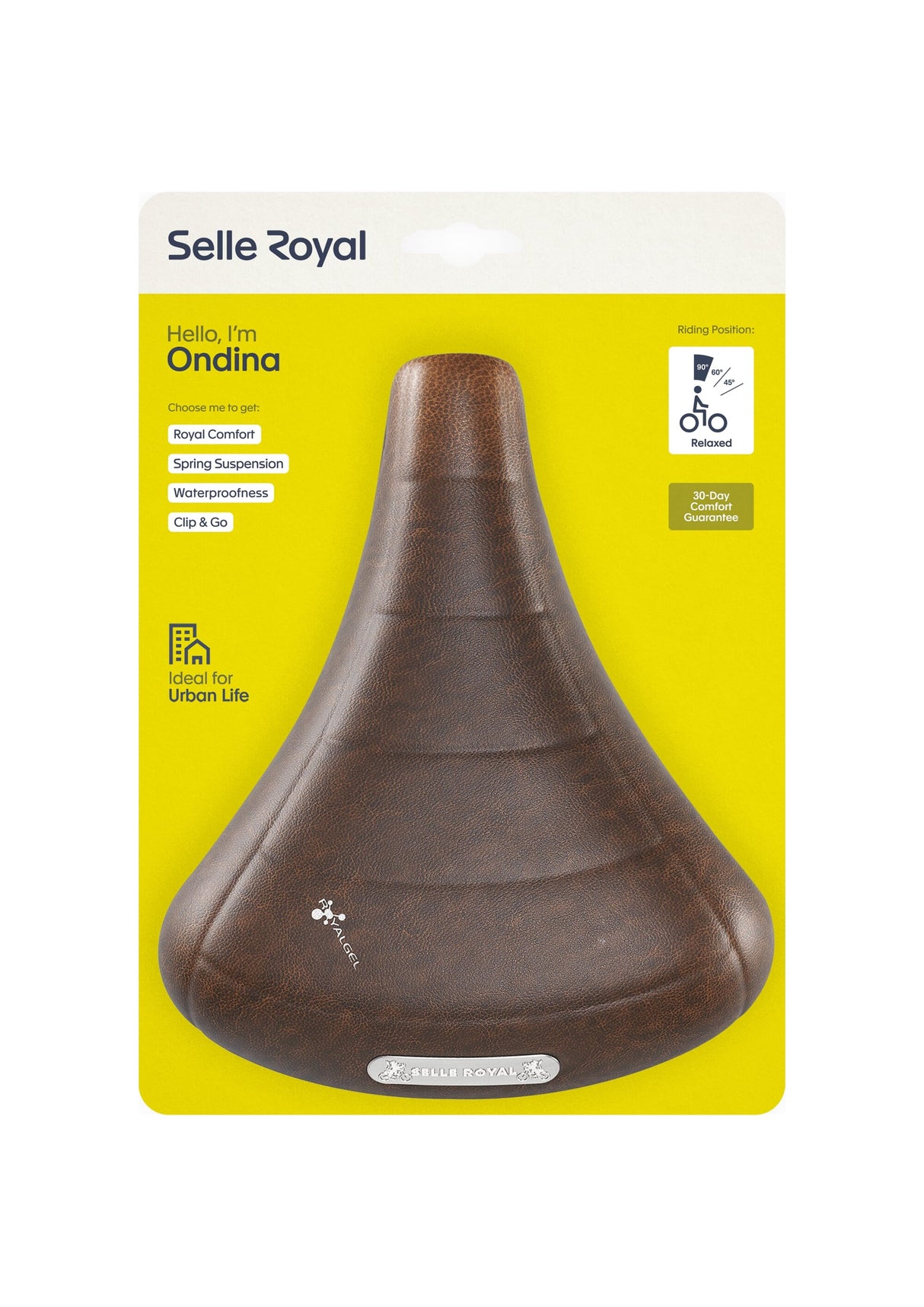 Saddle SR Classic ondina zrelaksowany Unsex Brown