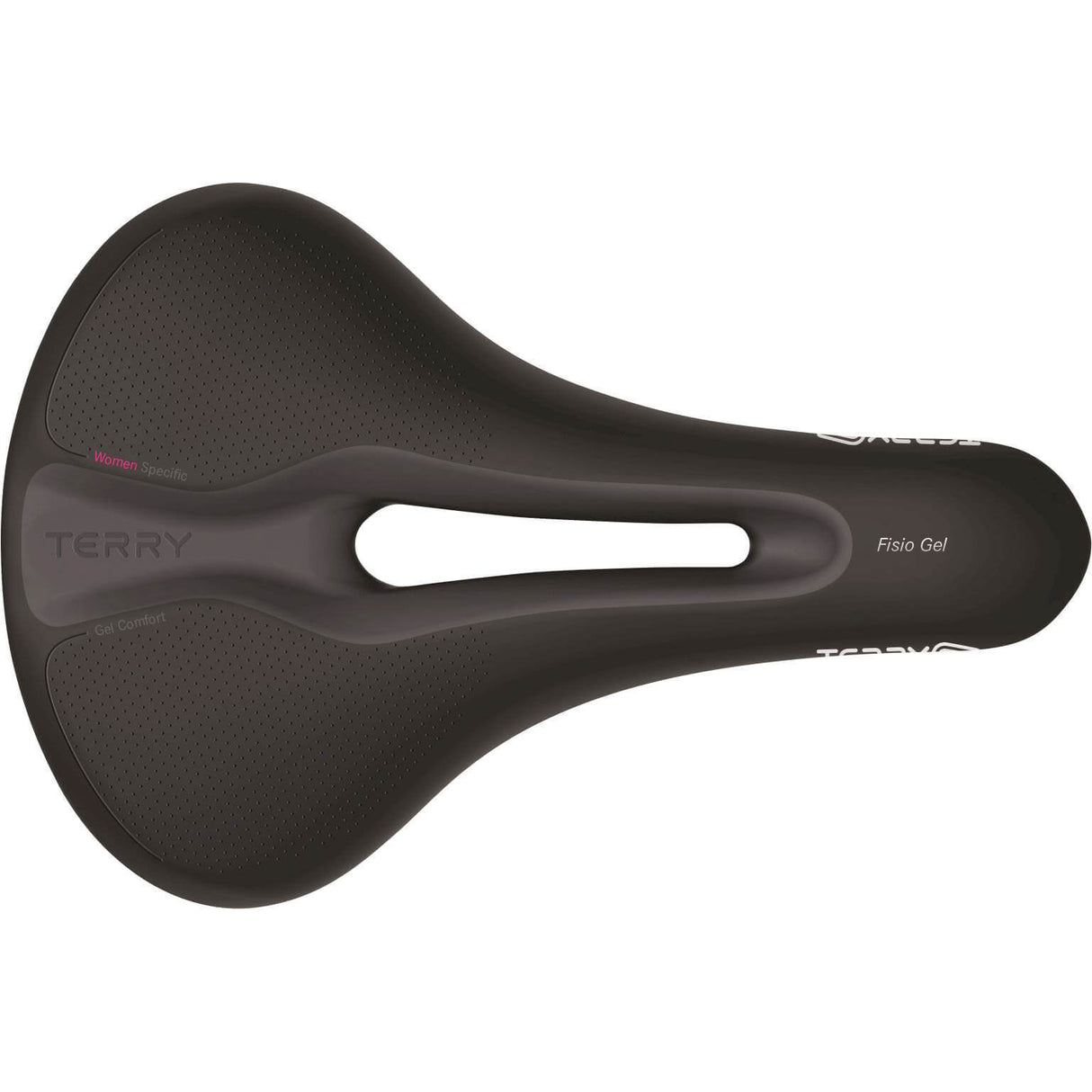 Terry saddle fisio gel ladies black