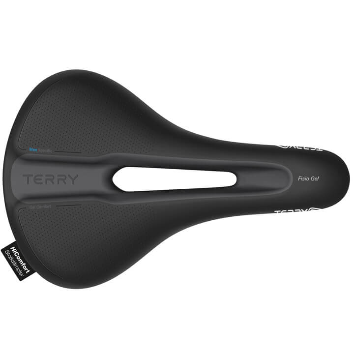 Terry Saddle Fisio Flex Max Gel Men Black