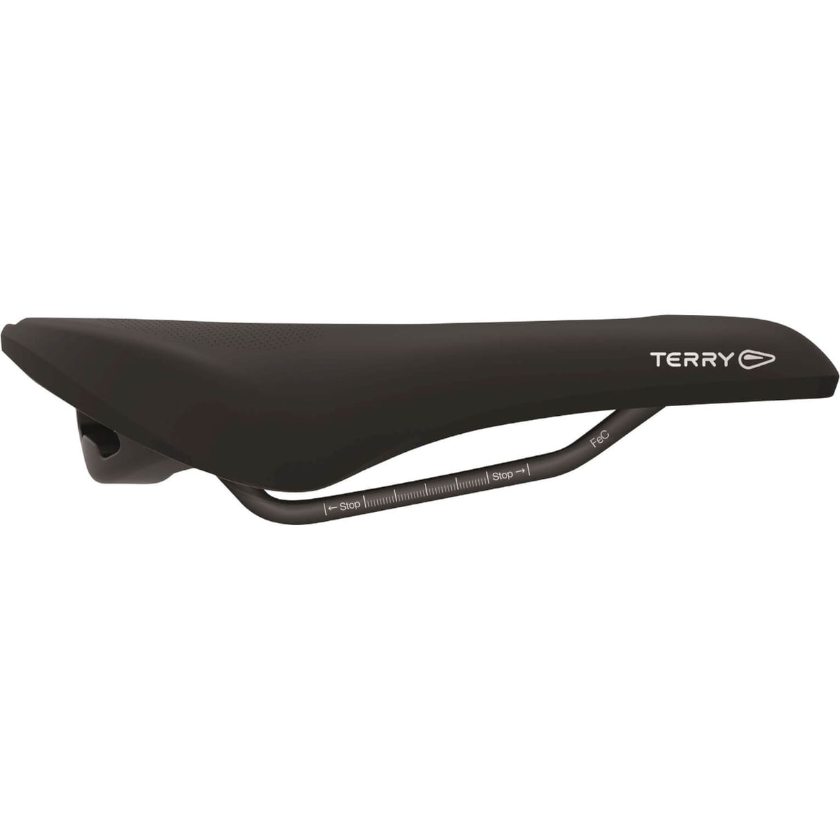 Terry Saddle figura gel Ladies Black