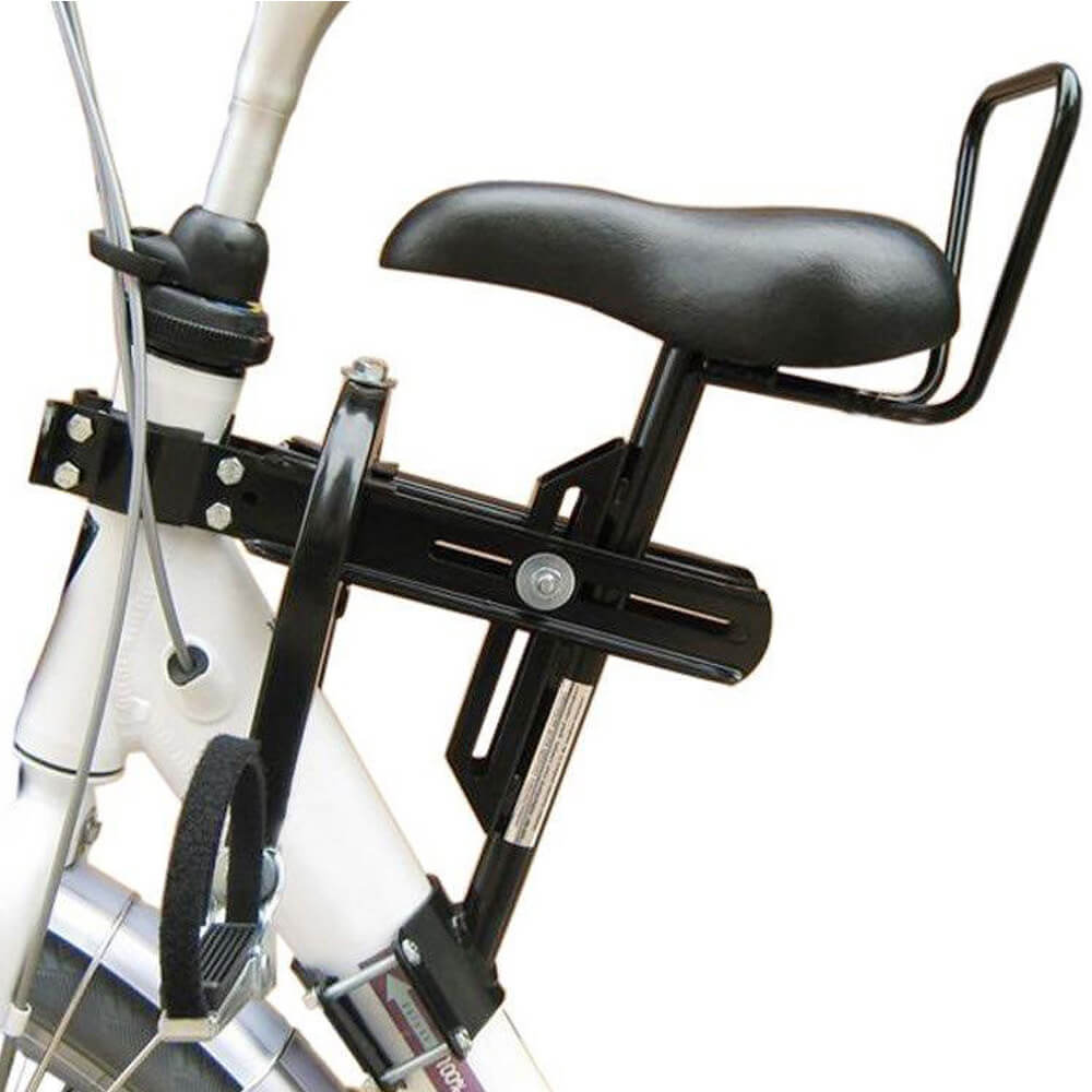 Selle siège enfant sur tube vélo dames
