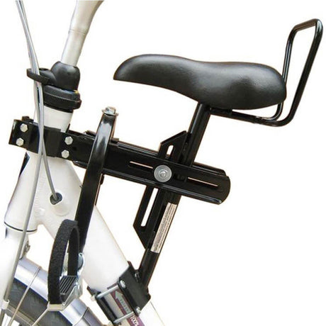 Selle siège enfant sur tube vélo dames