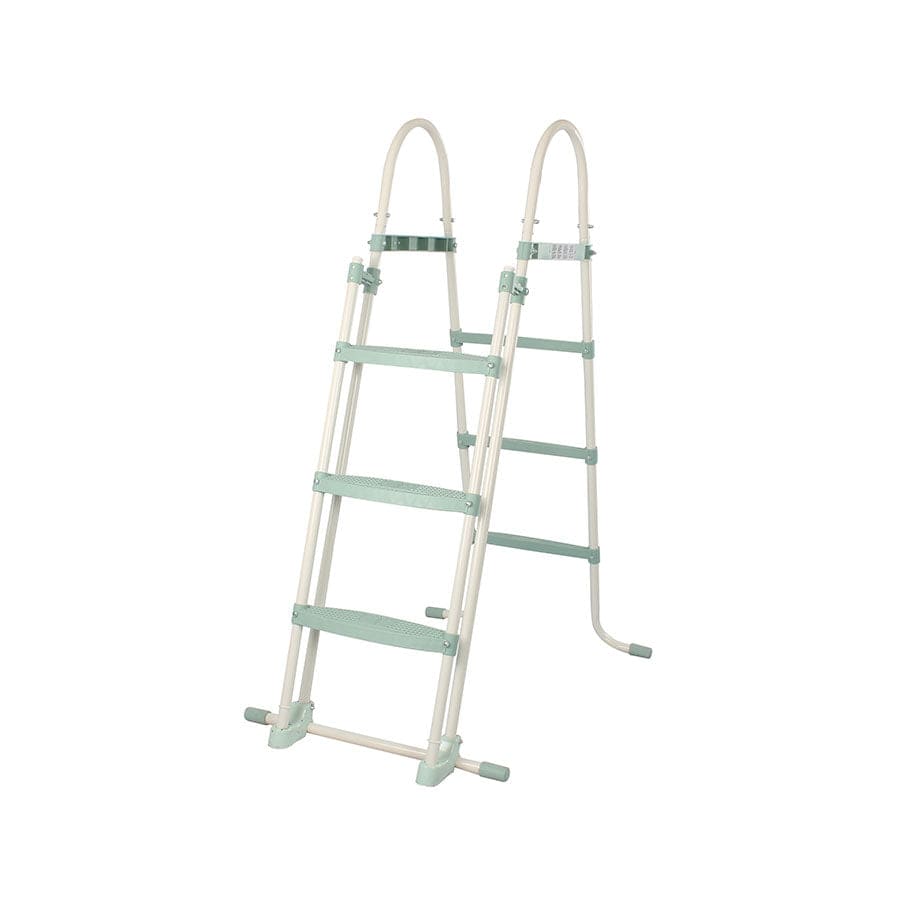 Escalier de piscine plastique vert 107 cm