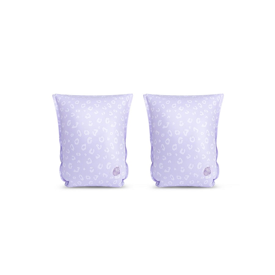 Léopard | bandes de natation lilas 2-6 ans