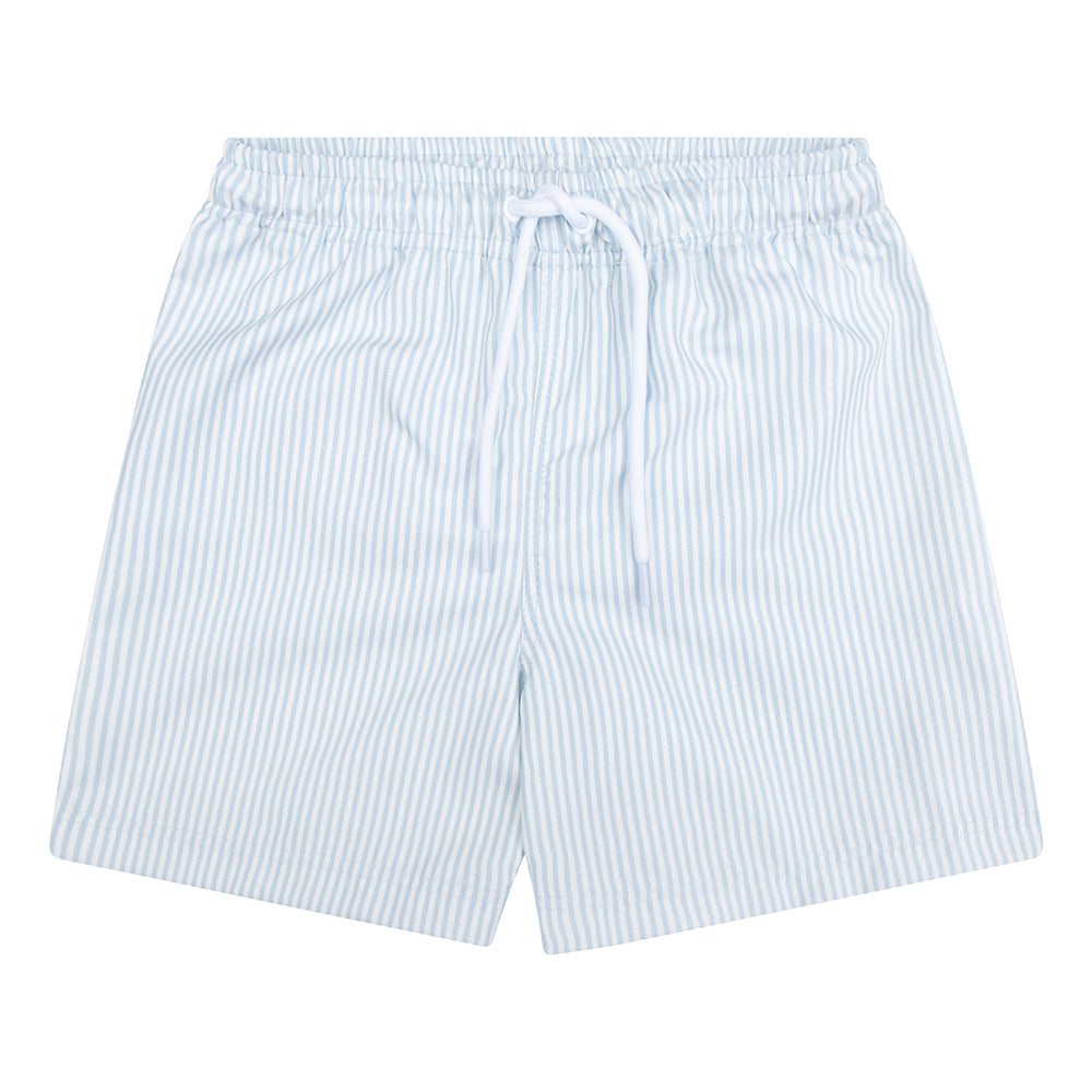Rayures bleues | maillot de bain UV bleu blanc garçons hommes