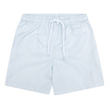 Rayures bleues | maillot de bain UV bleu blanc garçons hommes