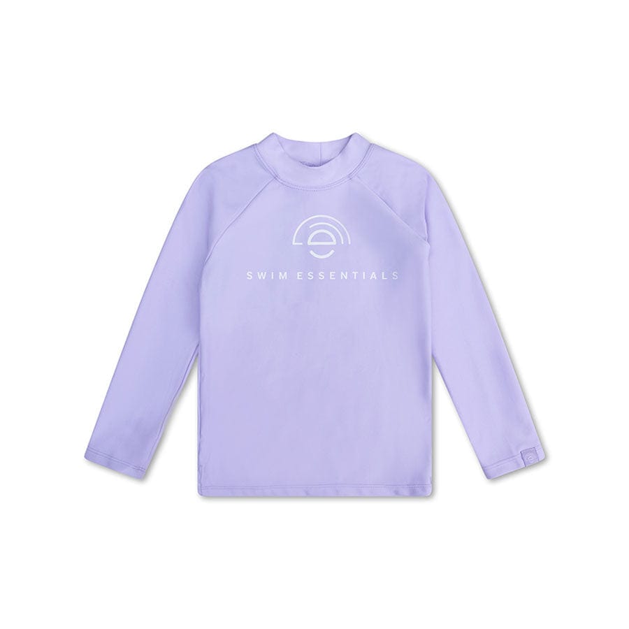 Tons purs | maillot de bain anti-UV lilas à manches longues