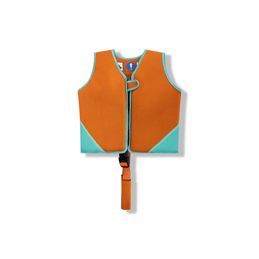 Affrontement vif | gilet de sauvetage orange 3-6 ans