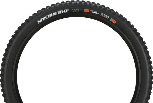 Minion de pneu maxxis dhf 3c dd tr 27 5 x 2,50 sw pli