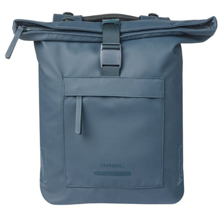 Basil sac de vélo double brooklyn mik 41l 14 x 30 x 37 cm - bleu