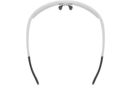 Trivio - lunettes de cyclisme noa blanc revo rouge avec lentille extra transparente