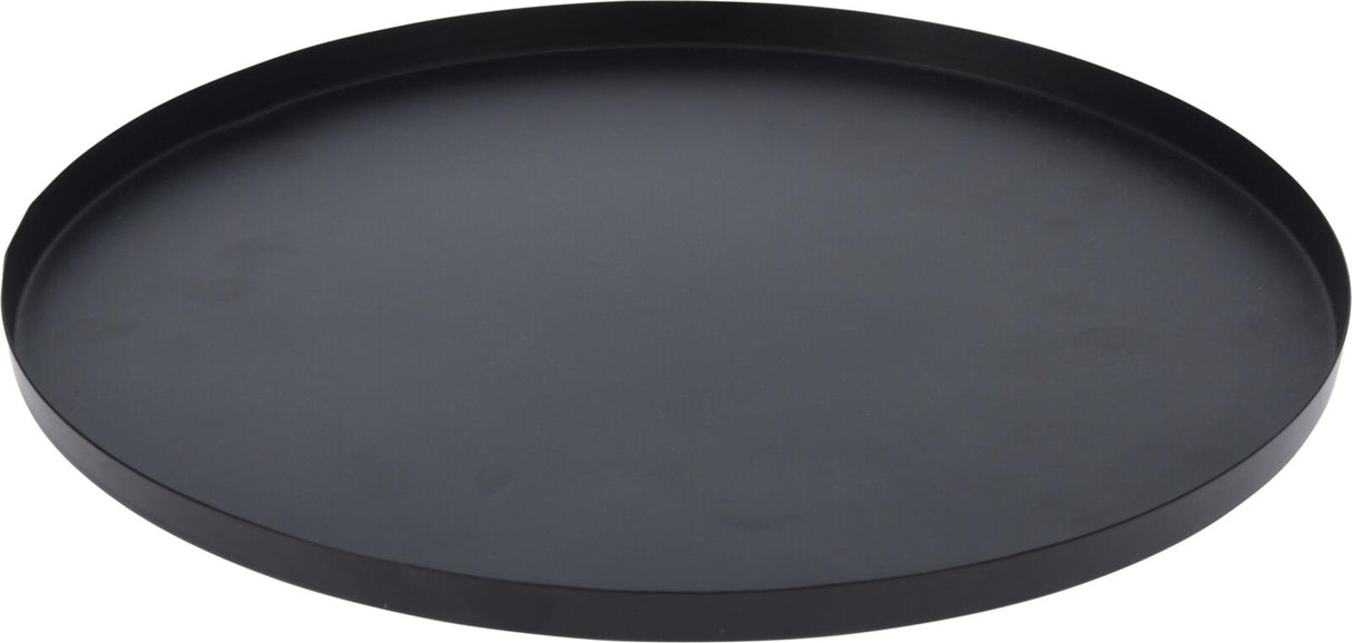 Plaque de base en métal Home Styling dia 30cm noir