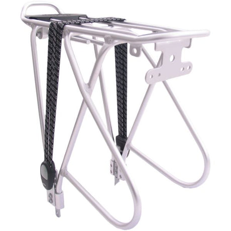 Carrier à bagages 26-28 pouces en aluminium argent