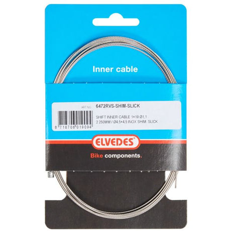 Shimano de câble préparatoire 2,25 m 1,1 mm d'argent