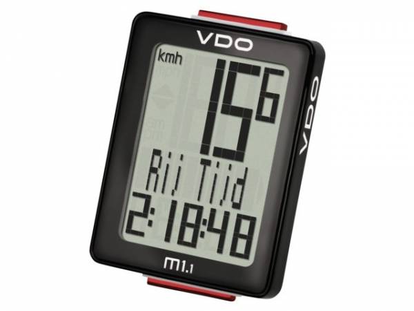 VDO Fahrrad Computer M1.1 WR schwarz