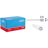 Elvedes cablesystems bv link câble intérieur elvedes 3000mm acier inoxydable ø1,1mm embout shimano sram (sur carte) - argent