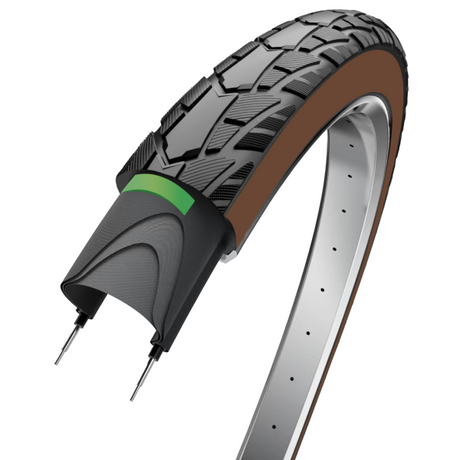 Performance de pneu Edge Protect 28 x 1,75 47-622 - marron noir avec reflet