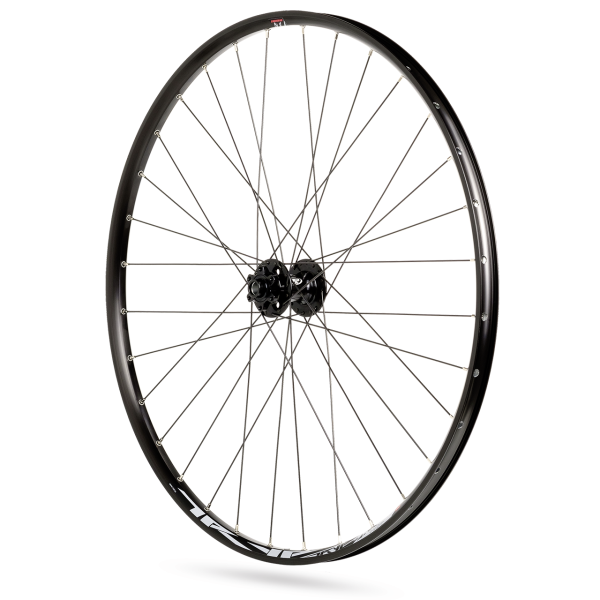 Paire de roues Rodi tryp 25 27,5 roue avant axe traversant 15x100 et roue arrière à blocage rapide 9x135 - support de disque de frein à 6 boulons - 8 9 10 11 vitesses - noir