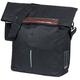 Basil sac city shopper noir | crochets micro | 16l