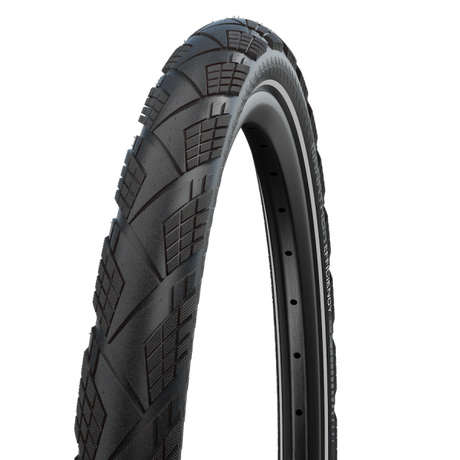Bande de pliage Schwalbe Marathon Efficacité Super Race V-Guard 27,5 x 2,15 55-584-Black avec réflexion