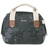 Basil Bohème City Bag - Élégant sac à épaules, épaules et guidon pour femmes, adaptés aux vélos électriques et aux vélos de la ville - Black