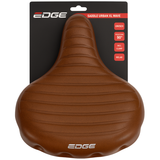 Selle de vélo Edge urban xl wave - marron