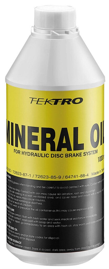 Huile minérale tektro - bouteille de 1000 ml