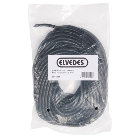 Elvedes cablesystems bv tuyau spiralé ø4mm faisceau elvedes 3-8 mm (10 mètres) - noir