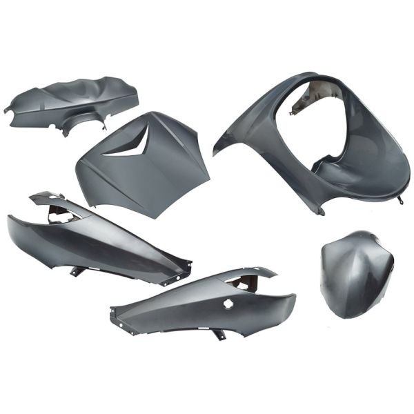 Jeu de plaques de bordure 6 pièces pour Peugeot Vivacity jusqu'à l'année de construction 2008 - anthracite