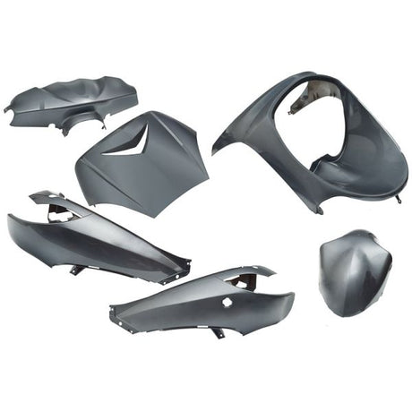 Jeu de plaques de bordure 6 pièces pour Peugeot Vivacity jusqu'à l'année de construction 2008 - anthracite