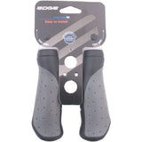 Edge Ergo City Poignées de vélo - 135 mm - Gris noir