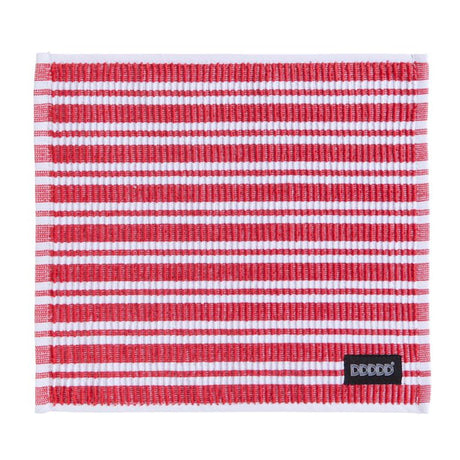 Ddddd torchon classic clean pack de 4 pièces 30x30cm rouge