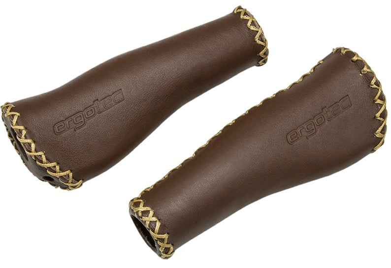 Ergotec Monaco setze lieder Leder 2x 135mm Brown