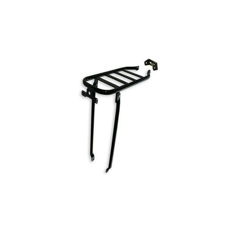 Steco porte-bagages arrière (PTT) tube rond axe plat noir