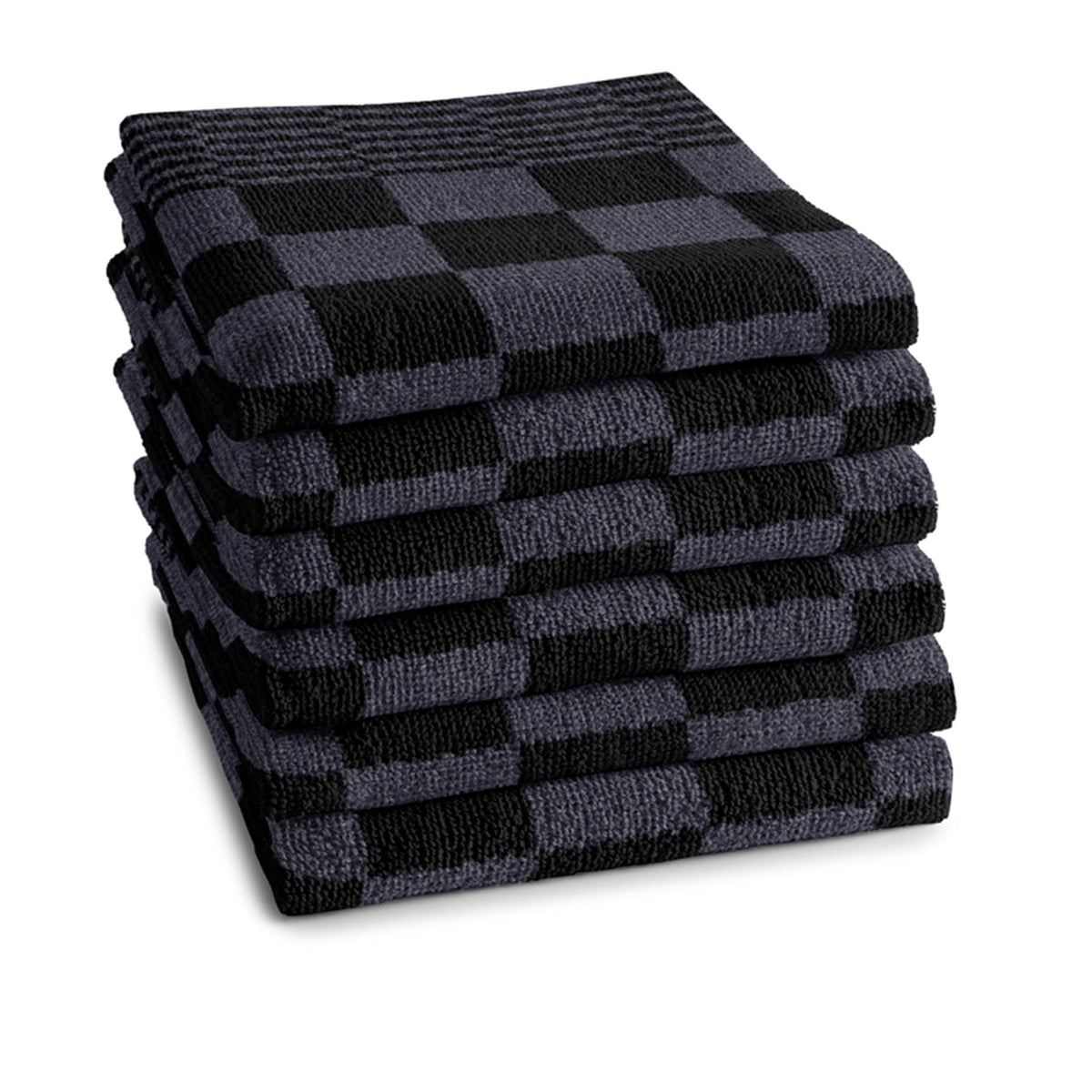 Ddddd torchon de cuisine pour barbecue 50x55cm anthracite par 6 pièces