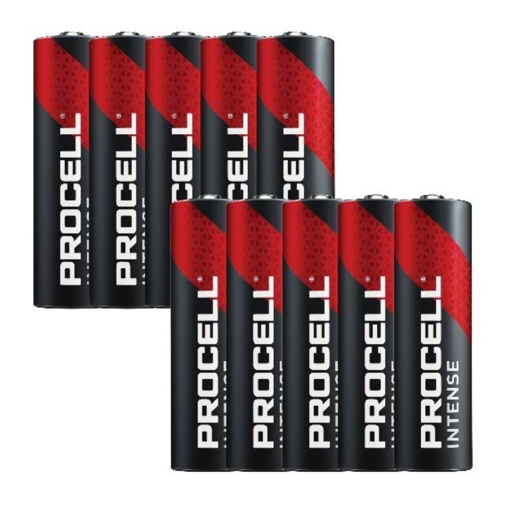 Procell alcaline intense aa lr6 paquet de 10