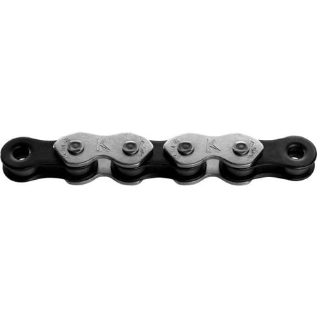 Chaîne Kmc single speed k1 large 110 maillons - noir argent