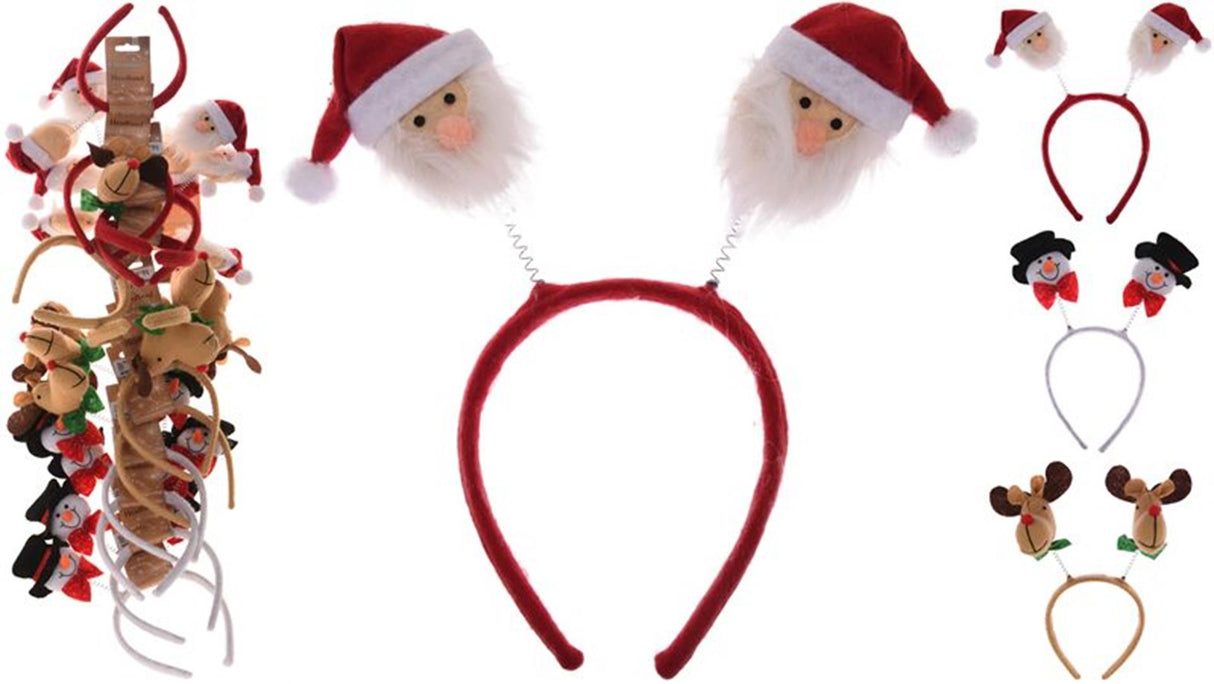 Diadème de décoration pour la maison, figurine de Noël 25cm