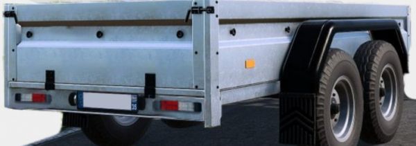 Feu arrière slimline 4 fonctions 12-24v LED
