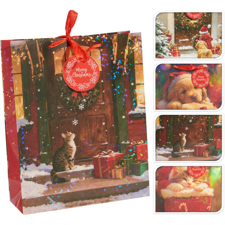 Geschenktas kerst medium 3ass