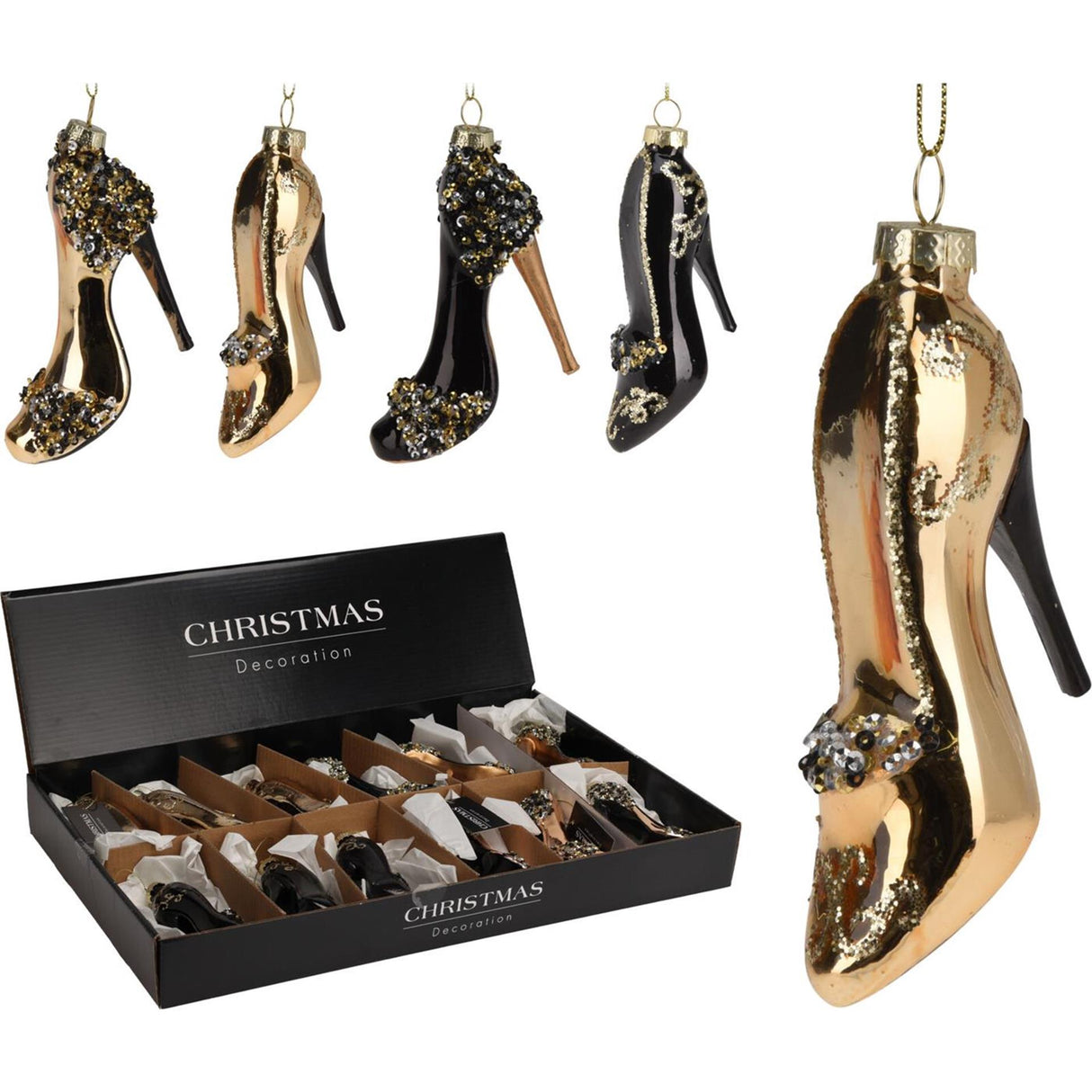 Cintre chaussure talon 12cm présentoir 12pcs