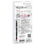 Tombow • stylo pinceau autour d'un stylo pinceau double 12x couleurs portrait