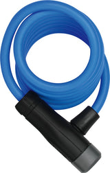 ABUS SPIRAL CABLE LOCK 4508K 150 8 Bleu - Protection du vélo