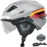 Abus casque intelligent hyp-e bl.ace gleam argent l 57-61cm
