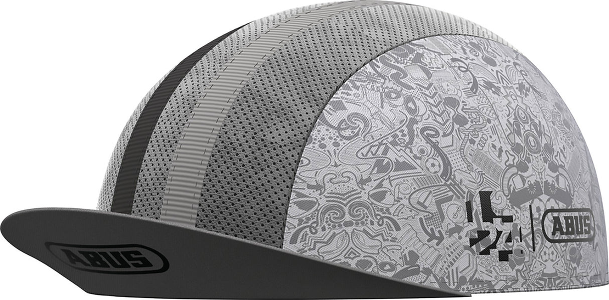 ABUS CASHET Race Cap italien blanc