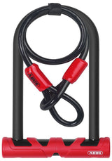 Antivol en U Abus Ultimate 420 140 incl. câble à boucle cobra et support ush