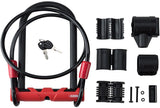 Antivol en U Abus Ultimate 420 140 incl. câble à boucle cobra et support ush