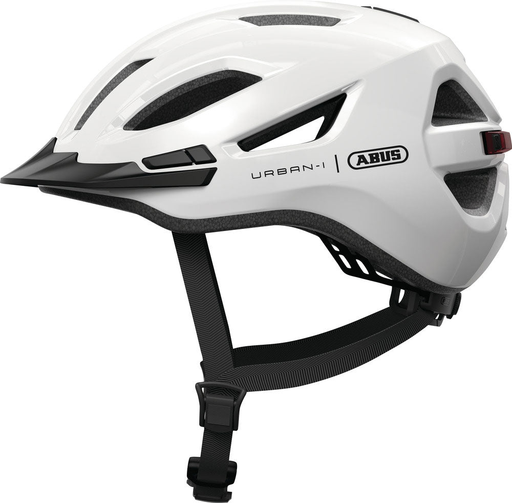 Casque Abus urban-i 4.0 blanc brillant m 54-58cm