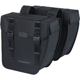 Basil Tour Double Bicycle Sac - Eau - Répondant - 28L - noir