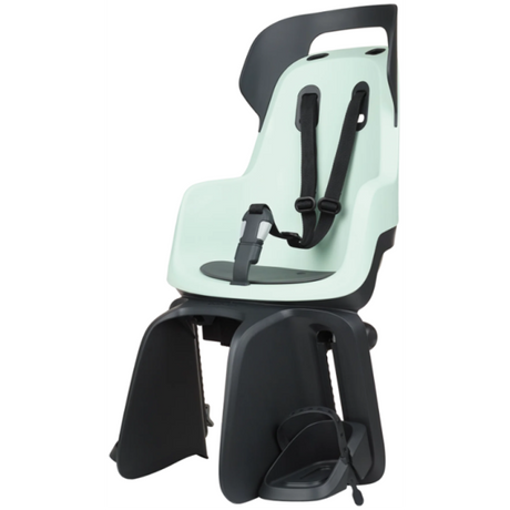Siège enfant Bobike derrière go maxi rs avec fixation sur cadre (ff) et position couchage - menthe poivrée